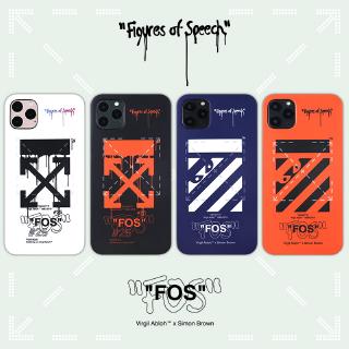 Phone Case iphone 12 OFF-WHITE X FOS Fashion style For iphone11 pro max iphone7 iphone 8 SE 2020 iphone 7plu 8Plus iphoneX iphone XS iphone XR XSMax 12ProMax 12Pro 12 MiniCool Phone Case Anti fall Case Envelope Design phone casing Street style