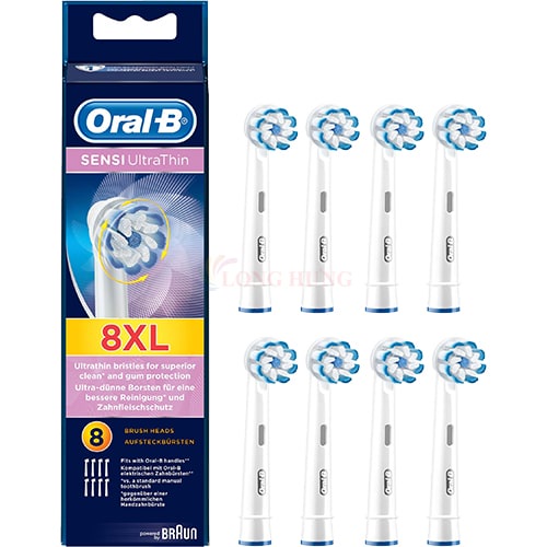 Đầu bàn chải thay thế bàn chải điện Oral-B Sensitive Clean - Hàng nhập khẩu