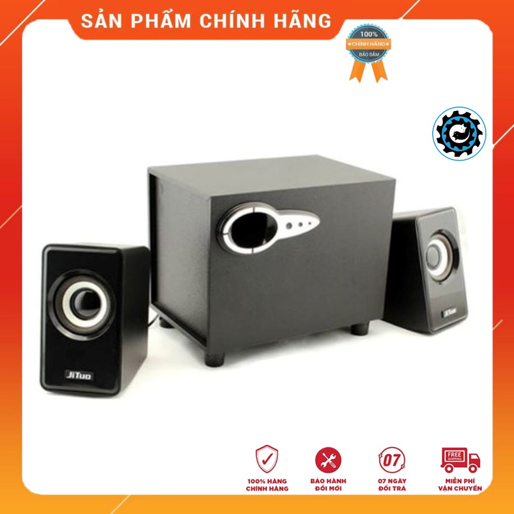 Loa Vi Tính - Loa Máy Tính, Laptop 2.1 FT-301 ~ JT2806 Super Bass - BH 12 Tháng