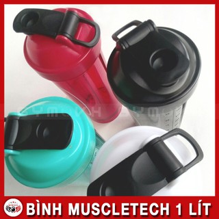 Bình nước tập gym Muscletech 1000ml