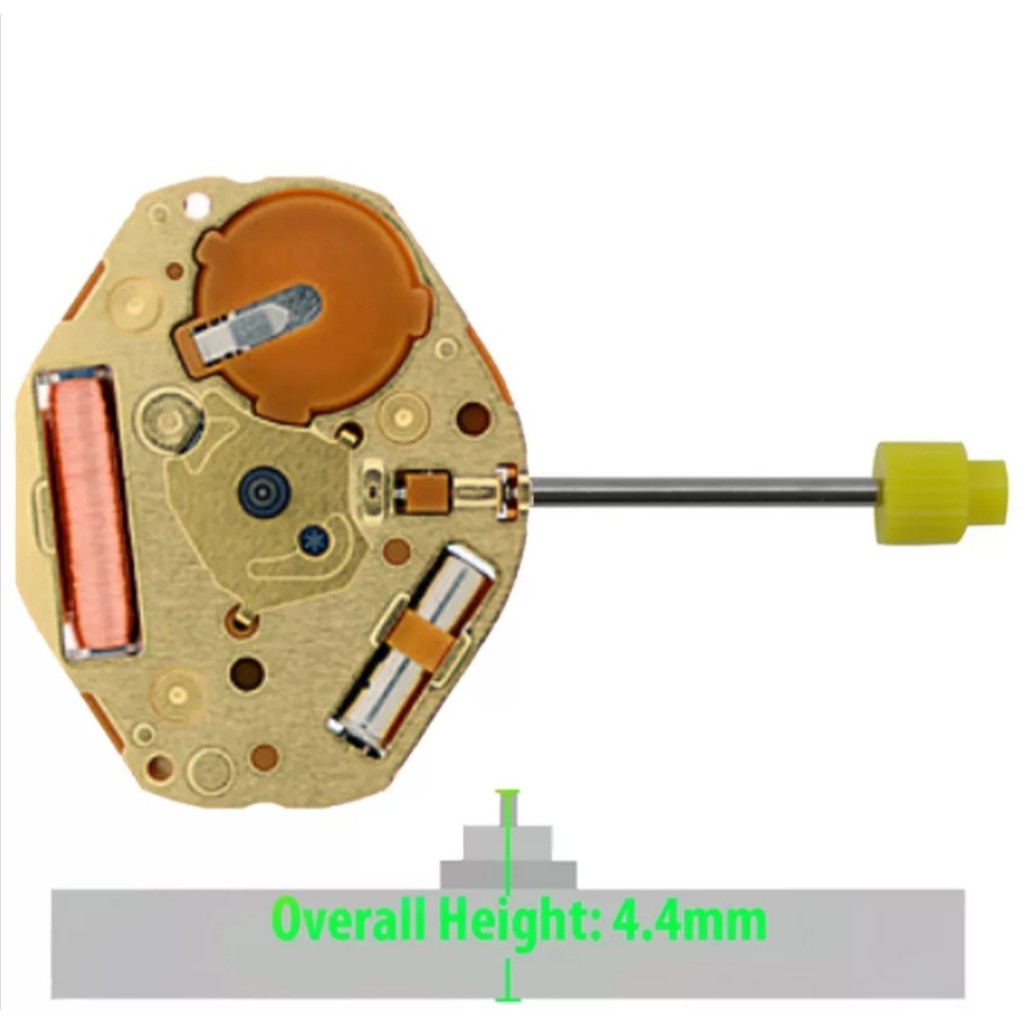 Máy đồng hồ miyota GL36, 3 kim