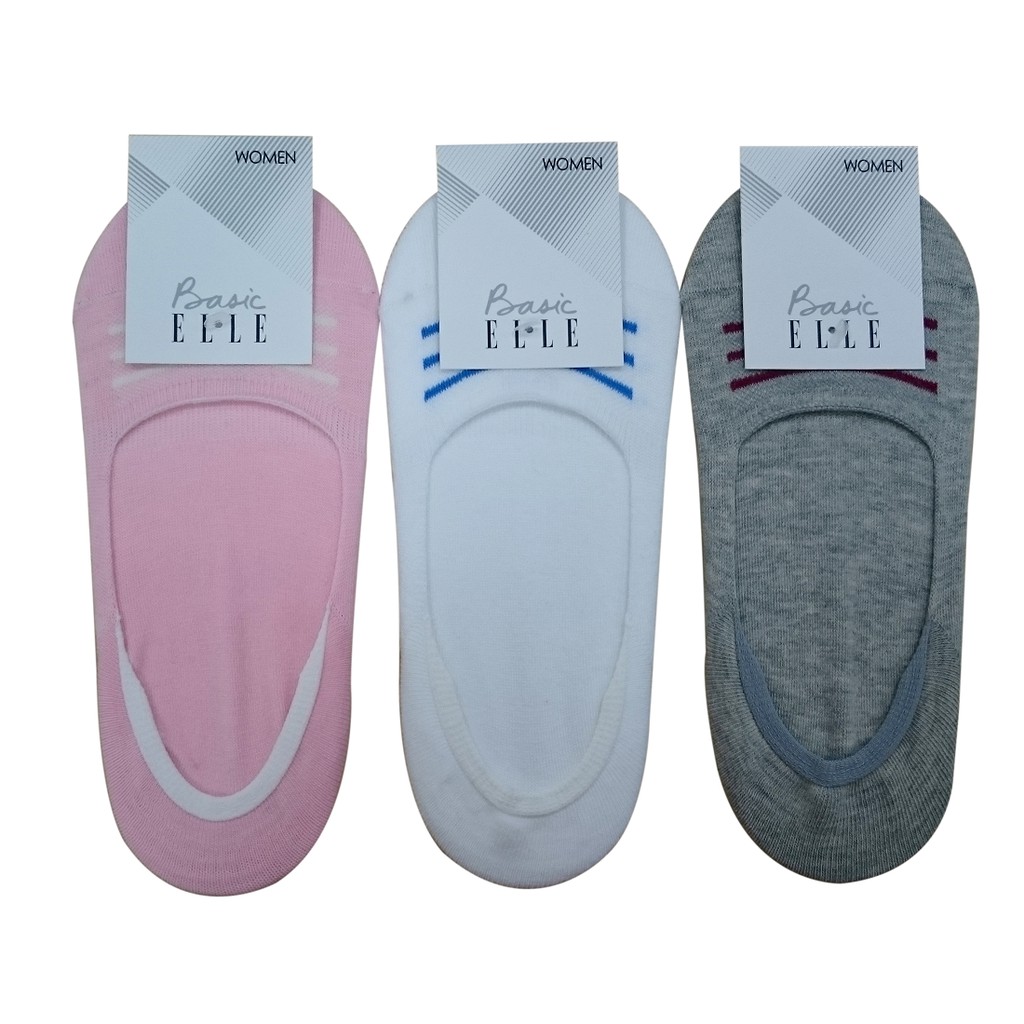 Set 3 Đôi Vớ Lười Dành Cho Nữ Thương Hiệu ELLE EBW LINER01