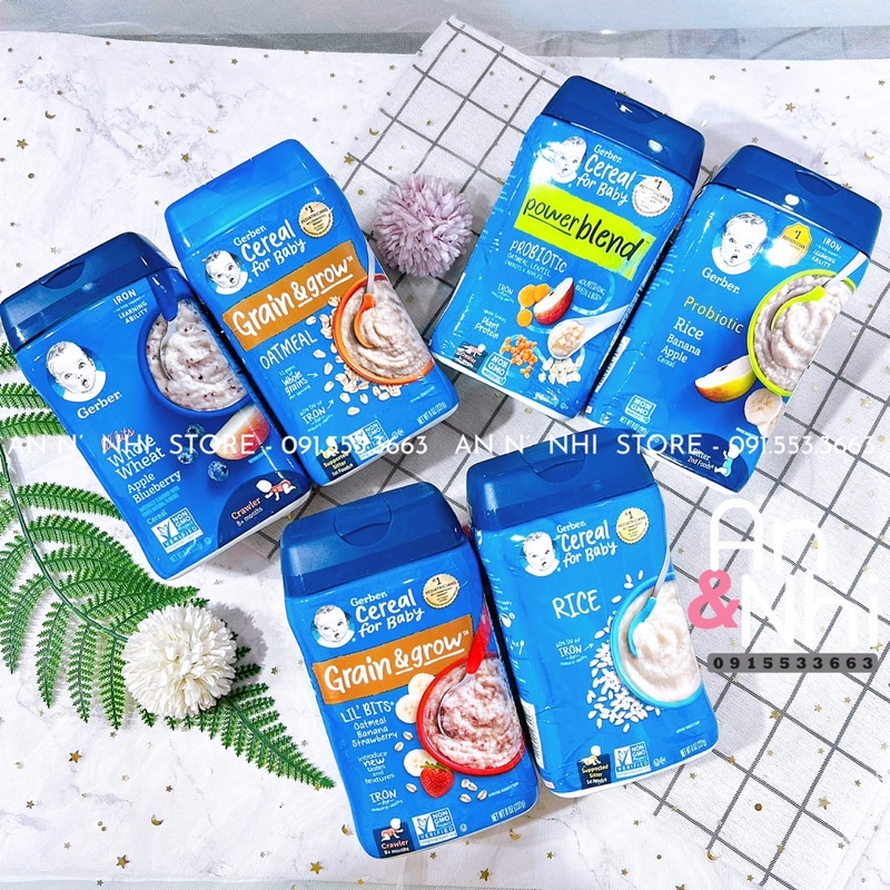 BỘT GẠO ĂN DẶM GERBER