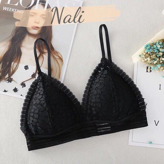 Áo bra ren hoa mút mỏng, áo ngực cài sau sexy NL047