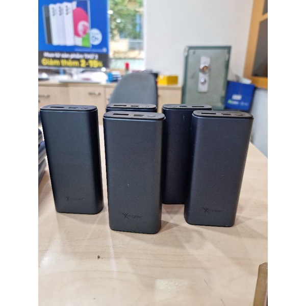 Pin sạc dự phòng Polymer 10.000mAh Type C PD sạc nhanh QC3.0 Xmobile PowerSlim PJ JP213