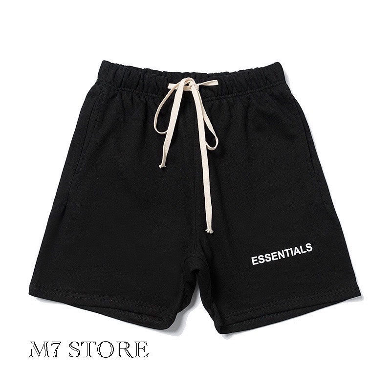 Quần short UNISEX nam nữ cotton Essentials quần đùi nam nữ Unisex M7