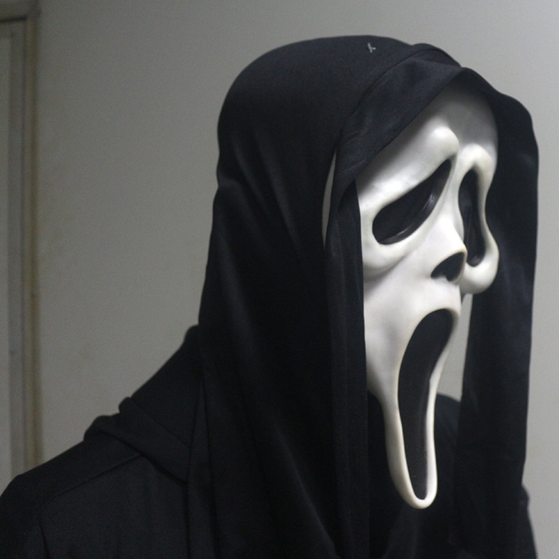 Mặt Nạ Hóa Trang Halloween Hình Đầu Lâu Kinh Dị Độc Đáo