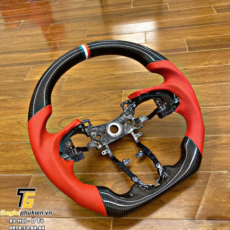 Thay thế vô lăng cho xe Honda City 2015-2020 - Vân Carbon Fiber