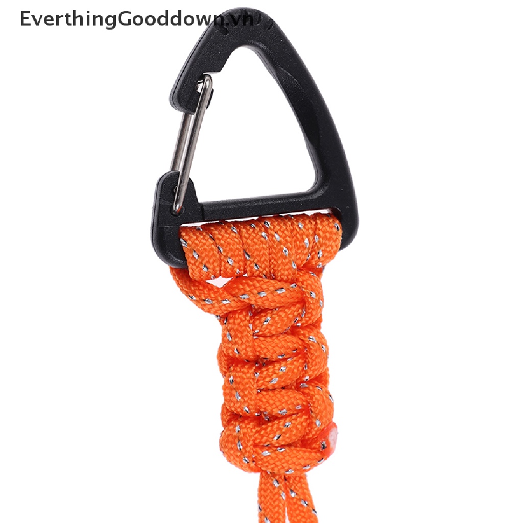 Everthinggooddown Dây Buộc Bánh Răng Sinh Tồn Bện Thủ Công Có Kẹp