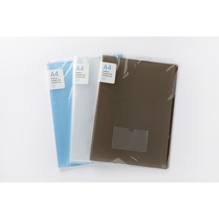 Bìa Đựng Tài Liệu ARTBOX Hàn Quốc 20 Ngăn Trong Suốt