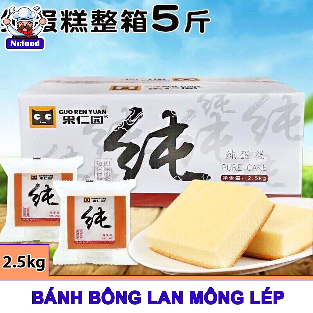 [2.5kg] Bánh Bông Lan Mông Lép Nhật Bản