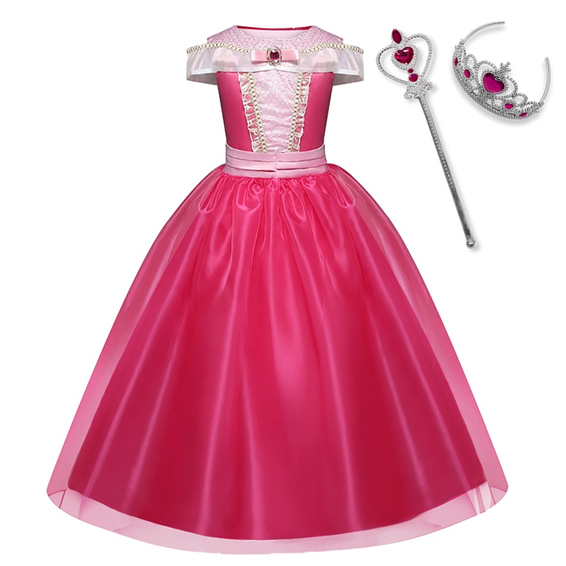 Đầm Hóa Trang Công Chúa Bạch Tuyết Bella Trong Phim Frozen Cho Bé Gái