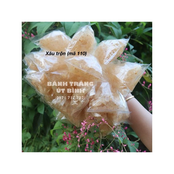 Xâu Bánh Tráng Trộn Muối Út Bình