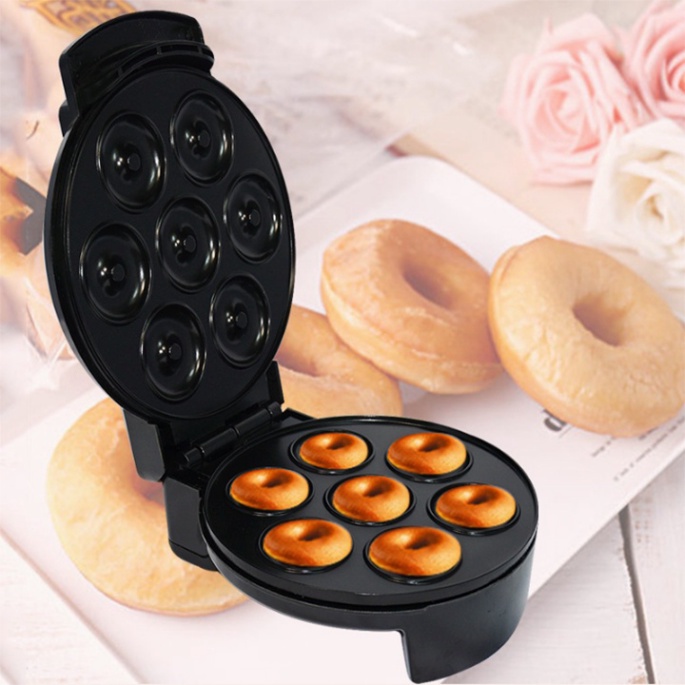 Máy làm bánh Donut 7 cái cao cấp Sokany
