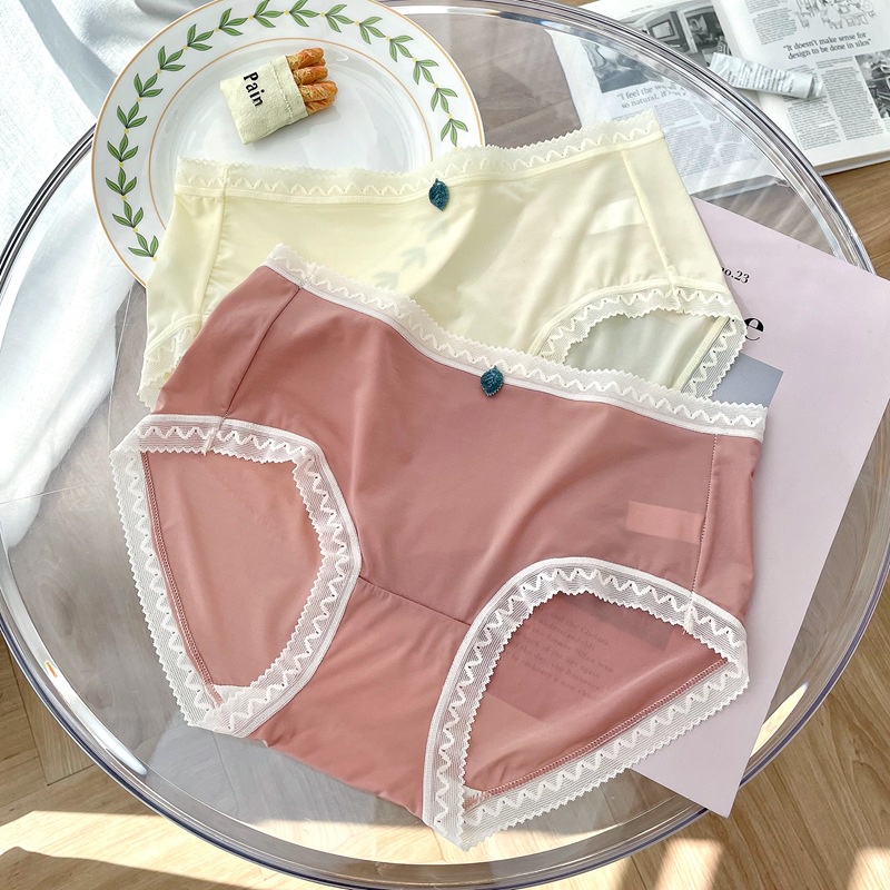 Quần lót nữ Eva Bra chât su cao cấp pha ren mềm mại dễ chống lộ viền - 4.3