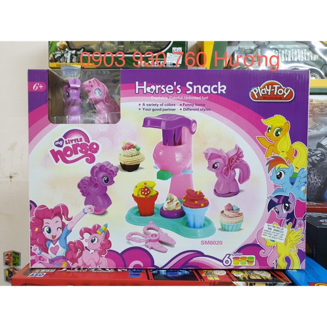 HỘP ĐẤT SÉT LÀM KEM PONY