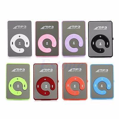 Máy nghe nhạc mp3 hỗ trợ thẻ nhớ 8gb sd tf + tai nghe chất lượng cao