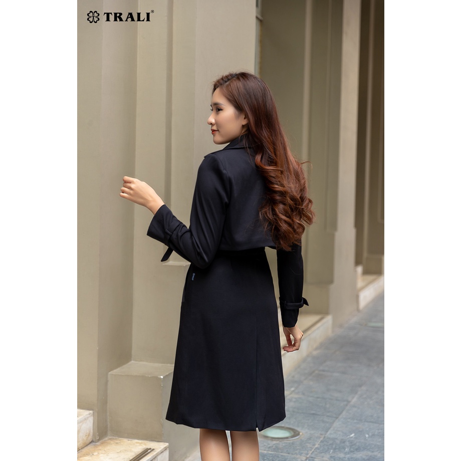 ÁO MANTO NỮ MÀU ĐEN TRALI 16131 | BigBuy360 - bigbuy360.vn