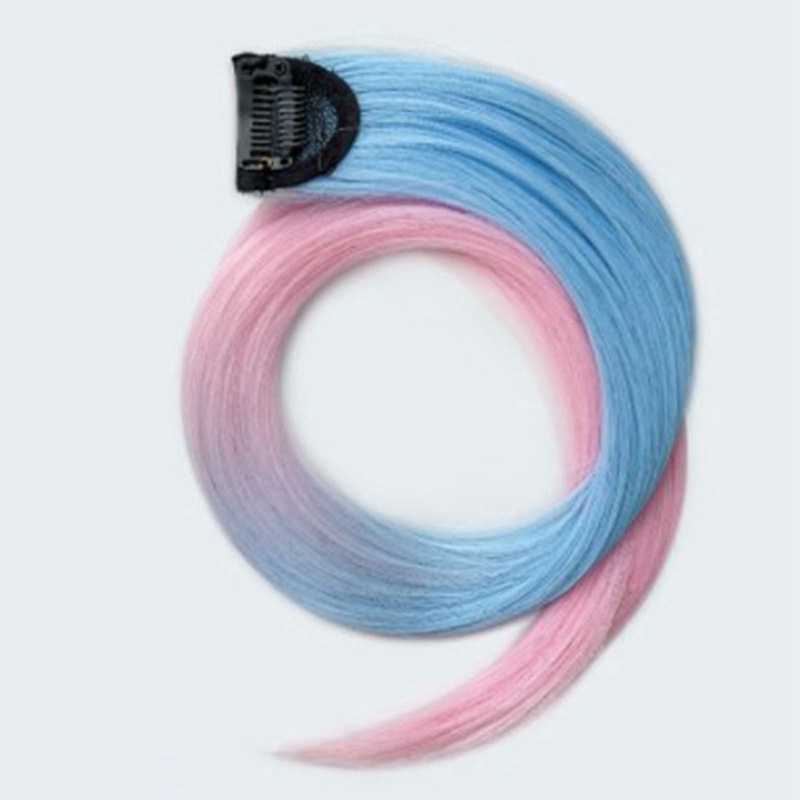 Tmdbyx Tóc Giả Dài Thẳng Nhuộm Màu Gradient Tự Nhiên Không Đường May Vô Hình Màu Sắc Cho Nữ