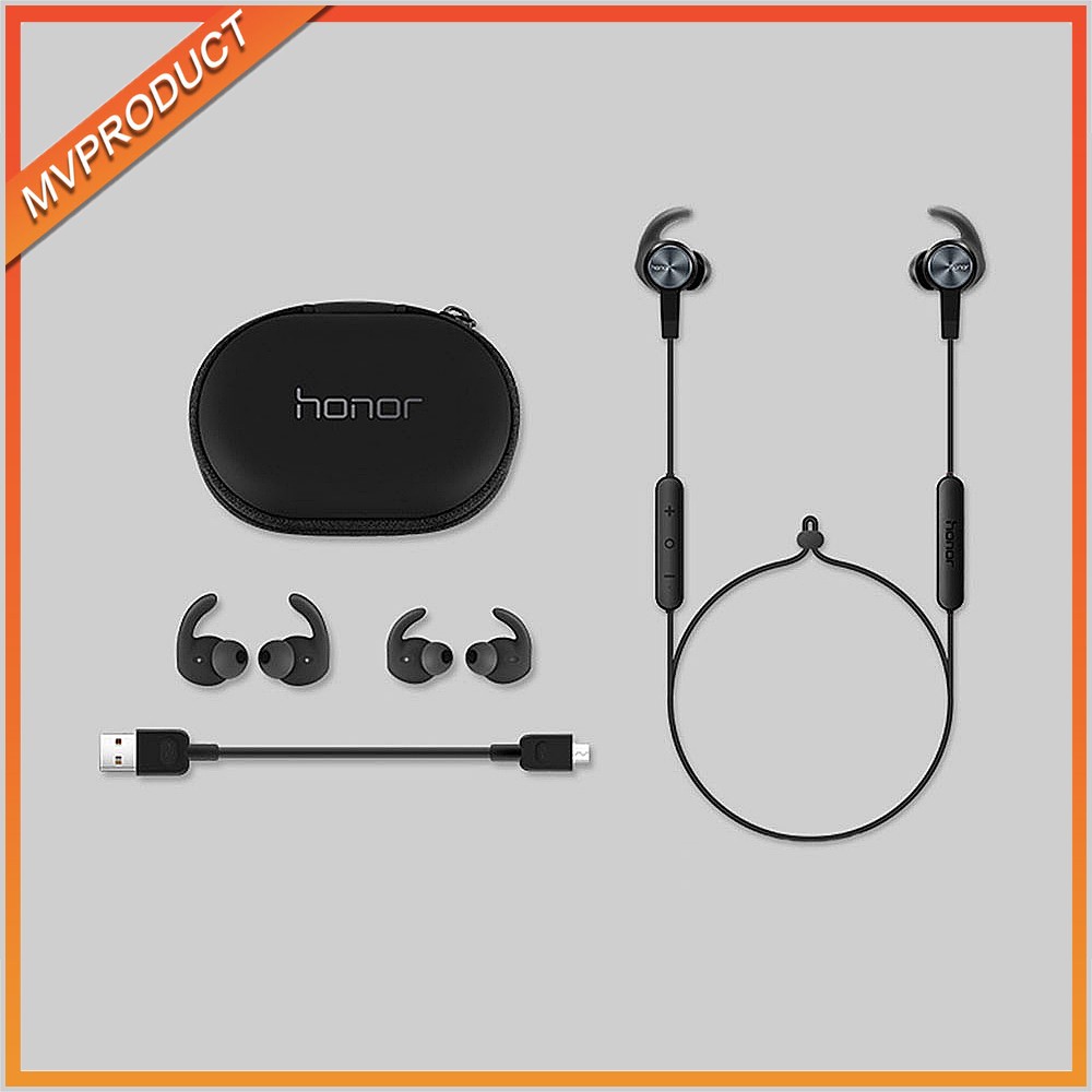 Tai nghe Huawei Honor xsport am61 Bluetooth 4.1 chống mồ hôi và phụ kiện