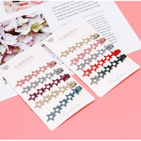 BỘ KẸP TÓC 5 MÓN T176 HOT TREND NHIỀU HÌNH DÊ THƯƠNG