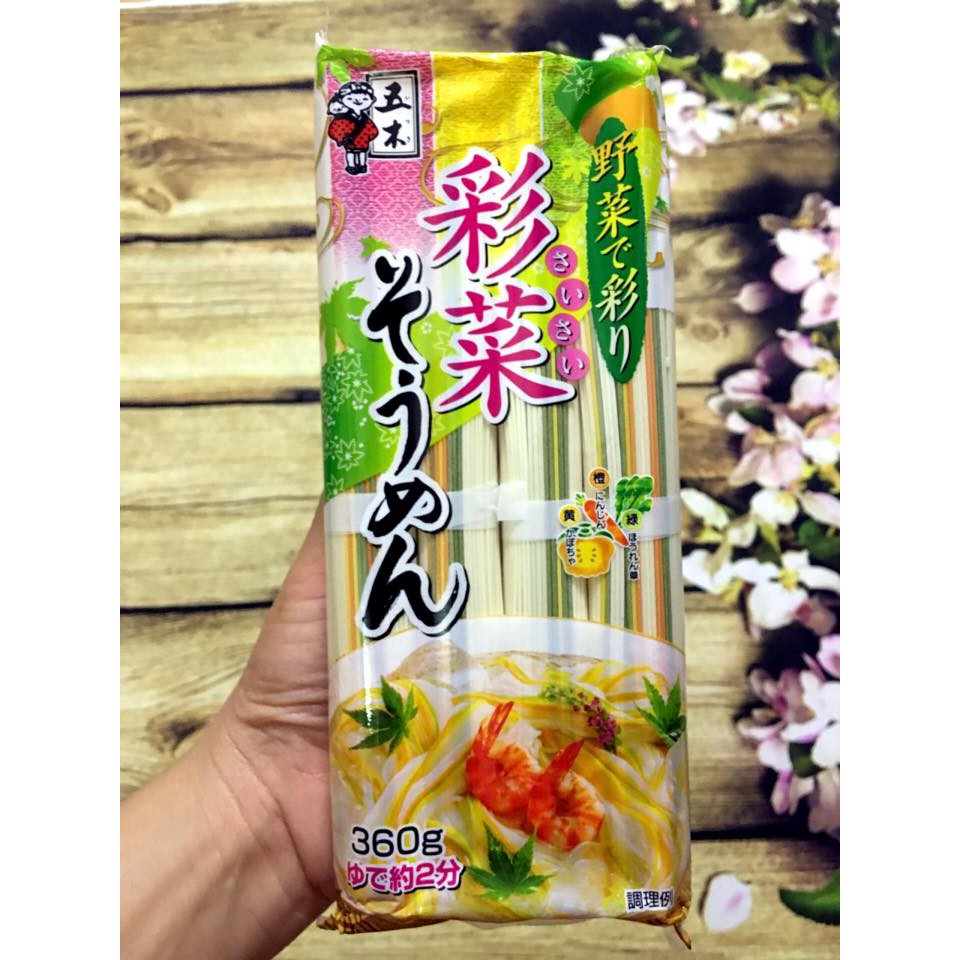 Mì Somen Rau Củ Itsukifoods 360gr