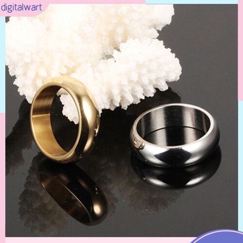 Nhẫn titan kiểu dáng đơn giản ( Size US 6-10 )