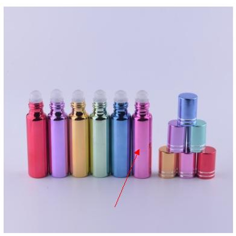 Chai Thủy Tinh Lăn 5ml / 10ml Đựng Tinh Dầu Tiện Dụng