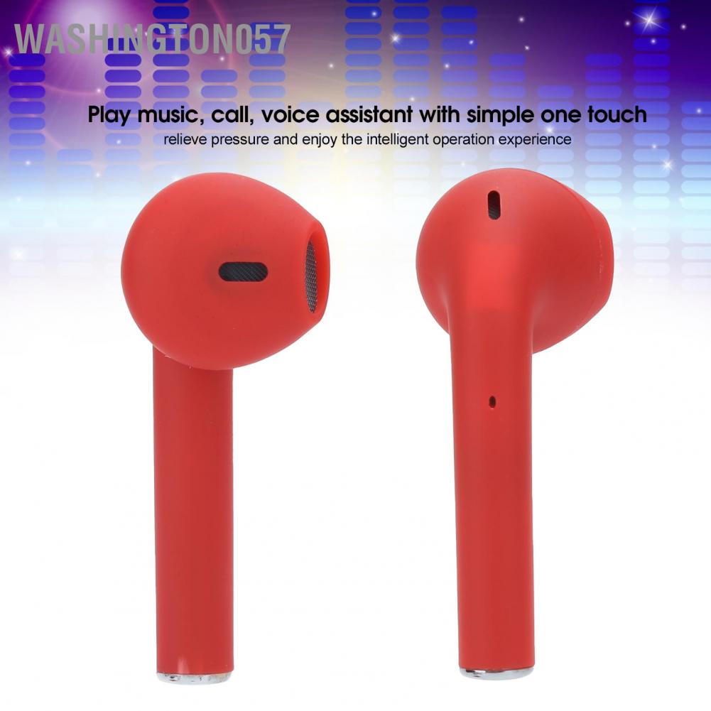 Hàng Hot Tai nghe không dây TWS Bluetooth 5.0 Tai nghe điều khiển cảm ứng Tai nghe có hộp sạc Hàng giao ngayWashington057