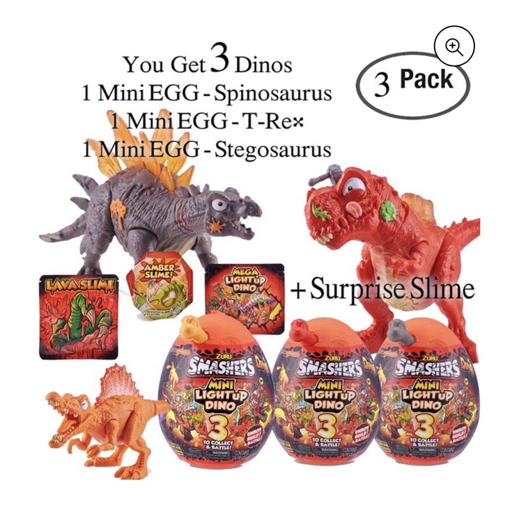 Trứng khủng long Zuru Smashes có đèn