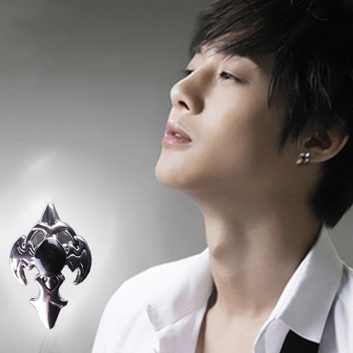 Bông Tai Nam Titan Không Đen TT 1418 - 1 cặp