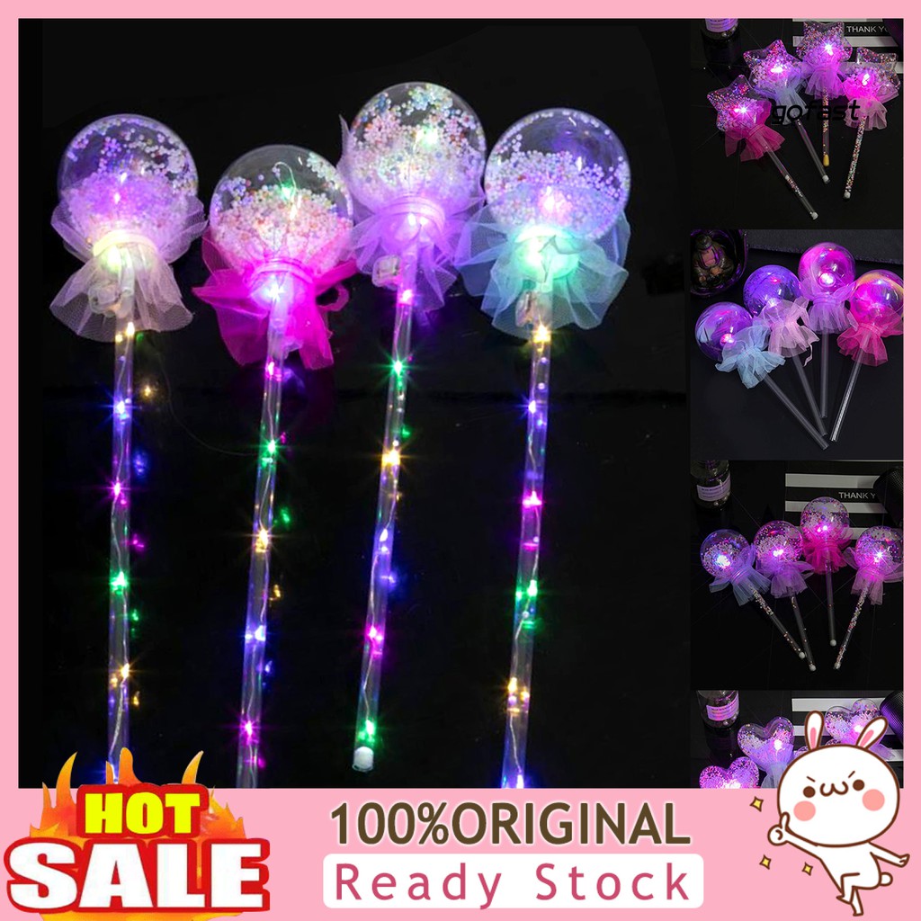 Gậy Phát Sáng Bằng Nhựa Nhiều Màu Sắc Độc Đáo Thời Trang Cho Bé