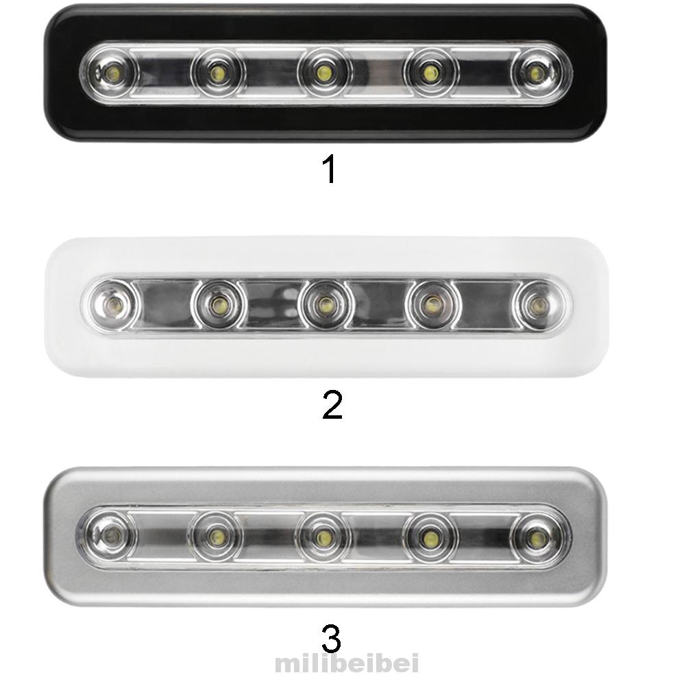 Đèn Led 5 Bóng Mini Không Dây Gắn Tủ Quần Áo