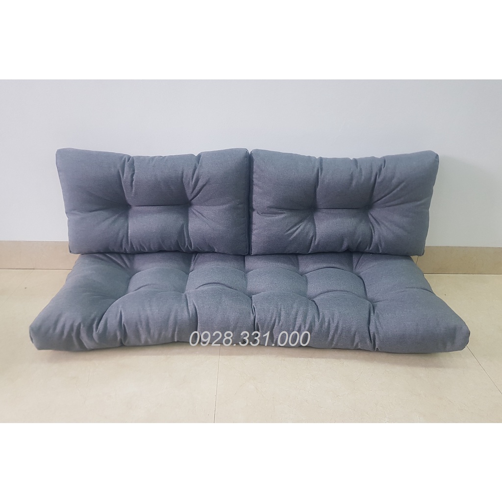 Đệm ghế gỗ, nệm ghế Pallet may theo Kích thước