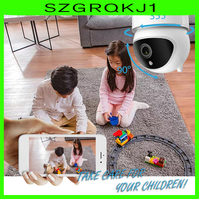 Ready Stock Indoor WiFi Camera Home 1080P Cloud IP Security Camera System Wireless CCTV