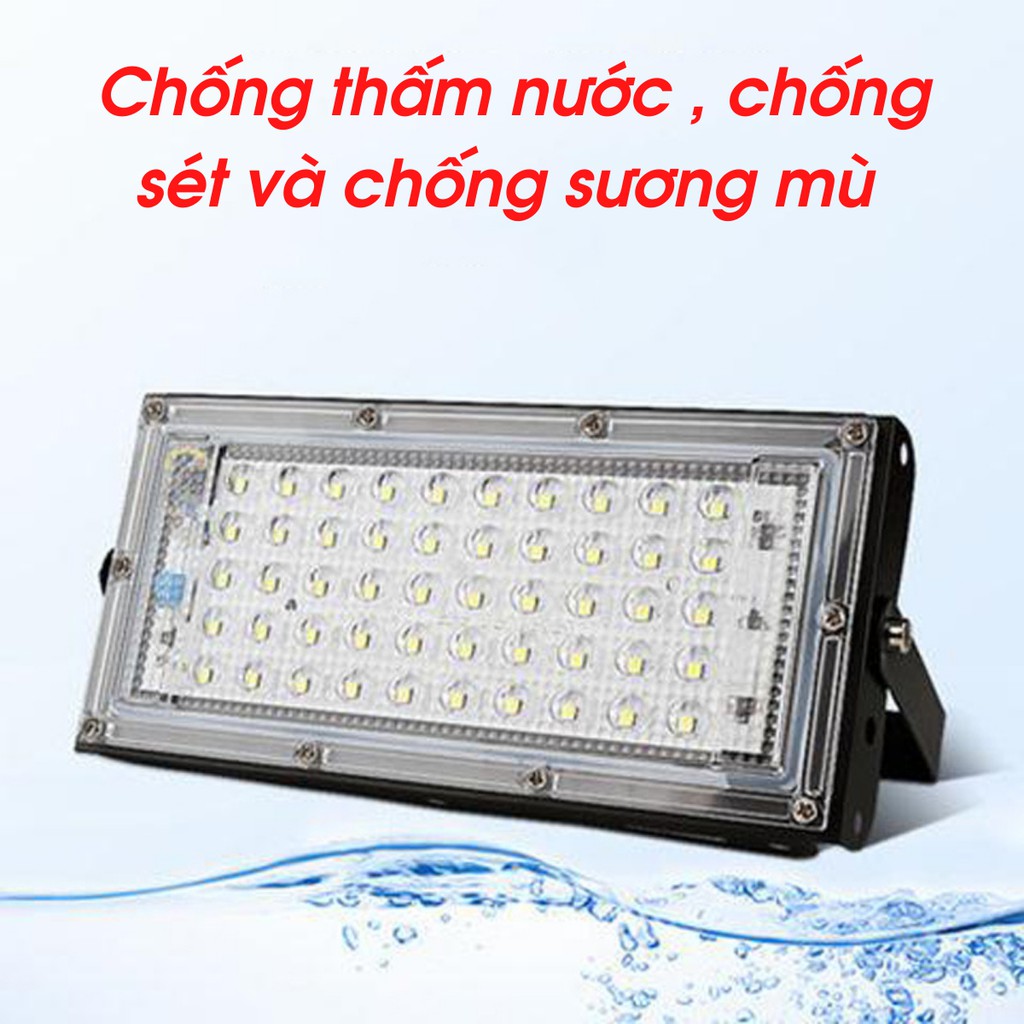 Đèn Led Pha, Đèn Pha Led Ngoài Trời Siêu Sáng, Chống Nước, Tiết Kiệm Điện PAPAA.HOME