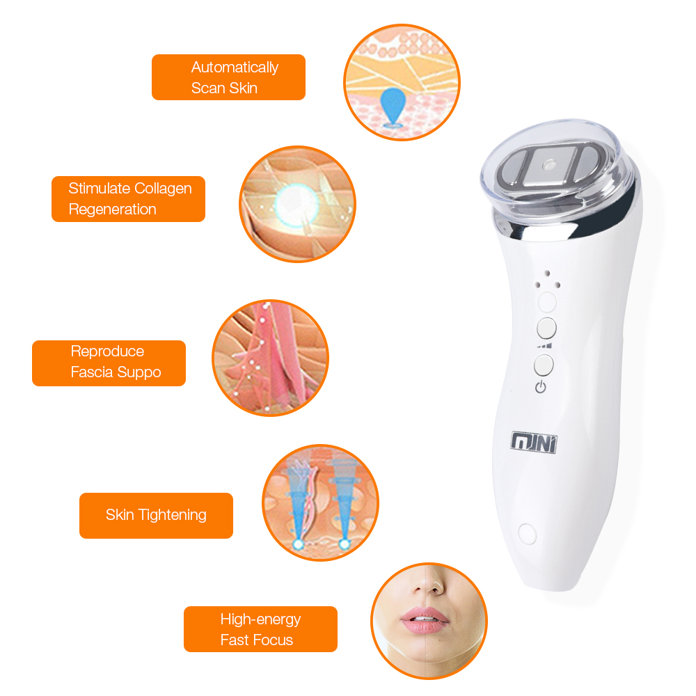 Foreverlily Máy Mát Xa Nâng Cơ Mặt/Cổ/Cổ Tần Số Sóng Siêu Âm