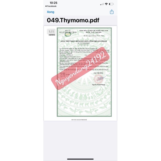 THYMOMODULIN 80mg. thực phẩm bổ sung chất giúp tăng cường sức đề kháng hôp có 30v