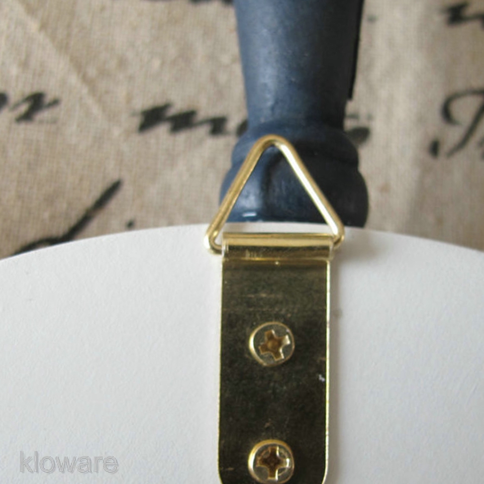 Bánh Lái Biển Bằng Gỗ 6 &quot;Treo Tường Trang Trí Phong Cách Bắc Âu