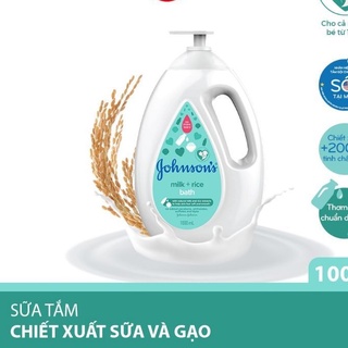 Sữa tắm Johnson’s Baby chứa Sữa và Gạo 500ml 1000ml