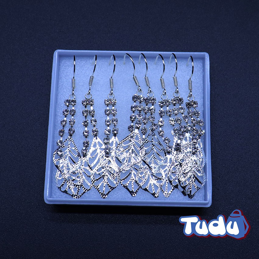 Bông Tai Nữ Đẹp Giá Rẻ, Khuyên Tai Nữ Thời Trang Tudu PK101