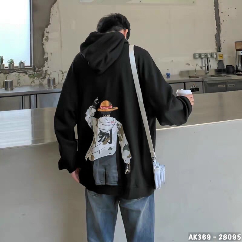 Áo Khoác Hoodie Nam Nỉ Bông Dày Dặn Hàng QC Áo Khoác Nỉ Nam Nữ Sweater Nam Nữ Nỉ Ngoại NÓN CAM - AK369 | BigBuy360 - bigbuy360.vn