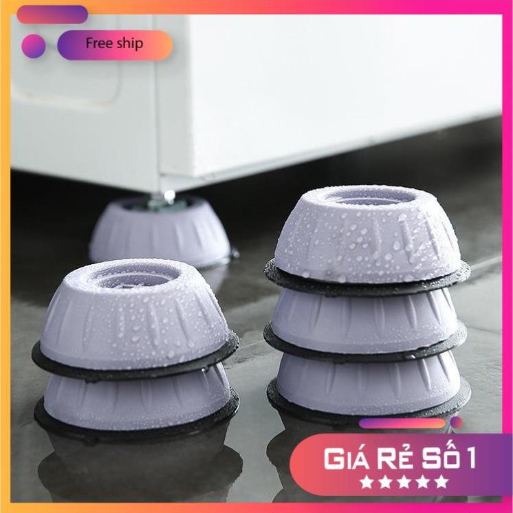 Miếng Đệm Cao Su Lót Chân Máy Giặt Chống Rung Lắc - Chân Kê Chống Rung Cho Máy Giặt