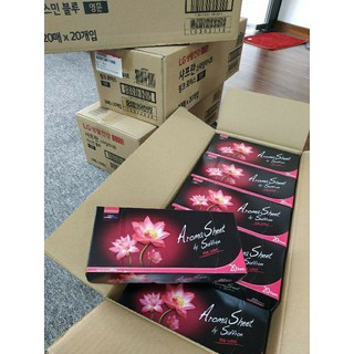 [CHÍNH HÃNG] GIẤY THƠM AROMA HƯƠNG HOA SEN DÙNG CHO MÁY GIẶT KHÔ LG STYLER - HÀN QUỐC