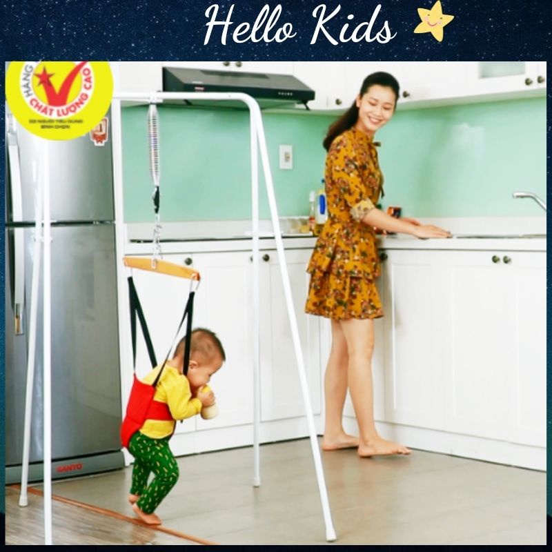 Xích đu nhún nhảy tập đi jumper kids kg101  bé vui khỏe mẹ yên tâm - ảnh sản phẩm 1