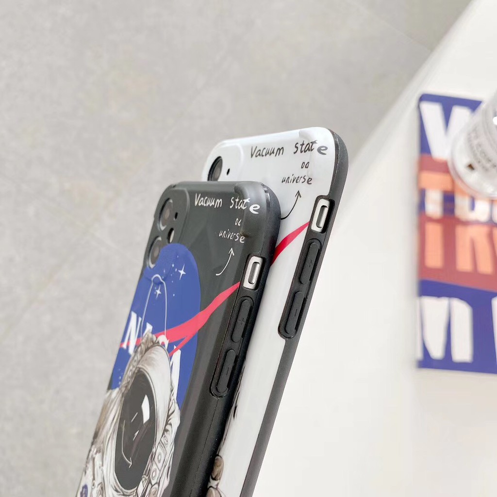 Ốp điện thoại silicone in hình NASA cho iPhone7Plus 8+ XR XSmax 11 11Promax | BigBuy360 - bigbuy360.vn