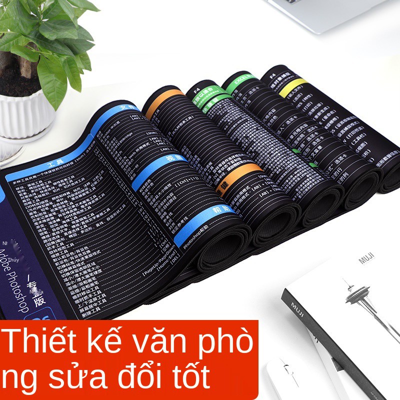 Bàn phím chuột dành cho sinh viên quá khổ văn phòng nam và nữ AI / CAD tắt CDR OFFICE PS chống thấm nước