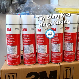 Chai tẩy keo và nhựa đường 3M 08987 General Purpose Adhesive Cleaner