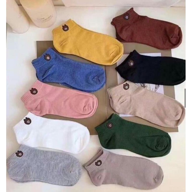 Tất gấu dễ thương thoáng khí