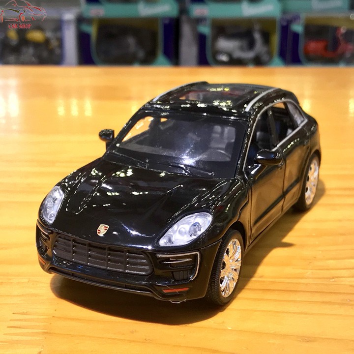 Mô hình xe ô tô  Porsche Macur Turbo tỉ lệ 1:32 màu đen